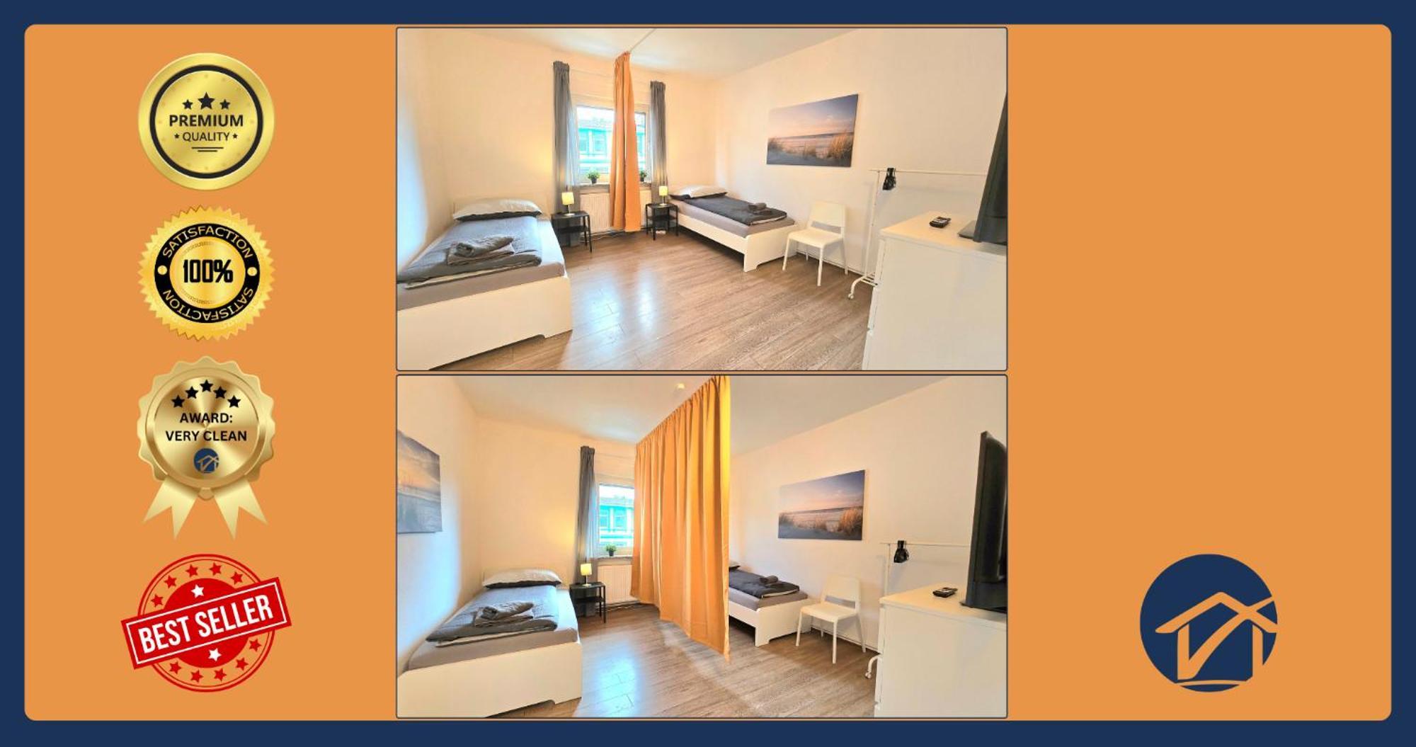 -Cs24- 4 Rooms Apartment With Rooftop - Ka02 Iserlohn Exterior foto